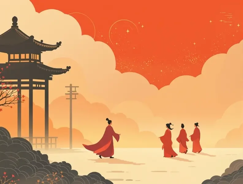 《山河为聘》封面图，古装题材短剧